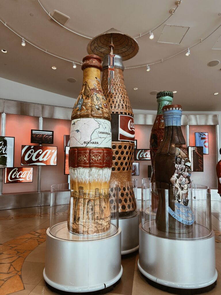 Coca Cola Bottles at World of Coca Cola Atlanta