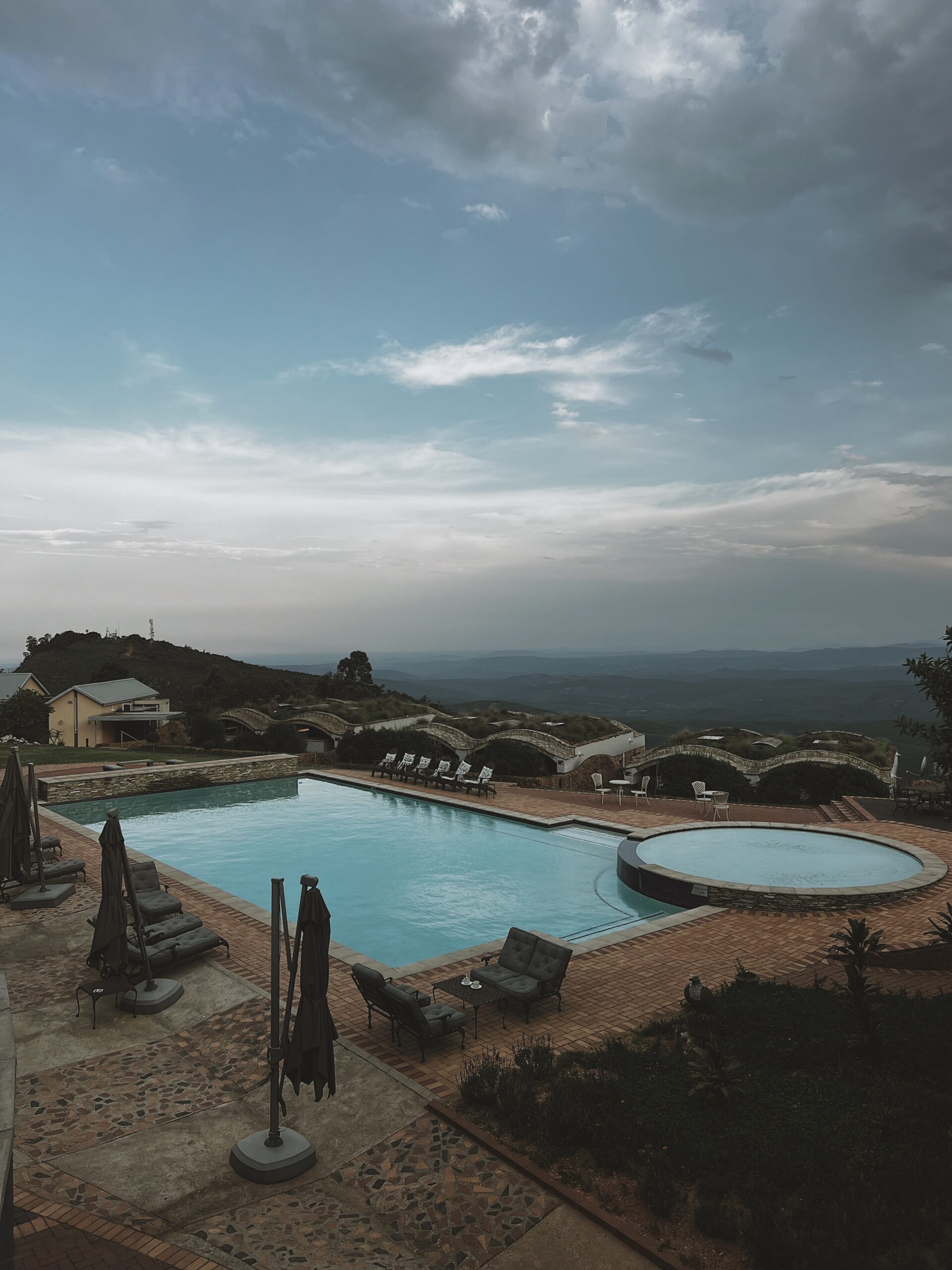 Overview of the Grotto Suites at the Angel's View Hotel in Mpumalanga, South Africa